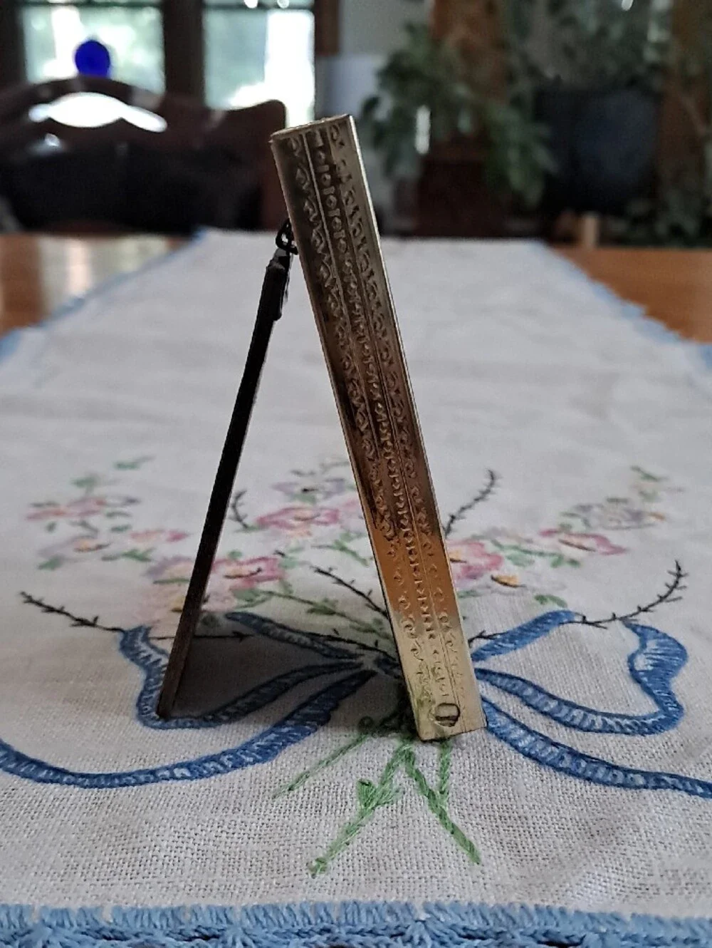 Vintage Mini Brass Display Frame